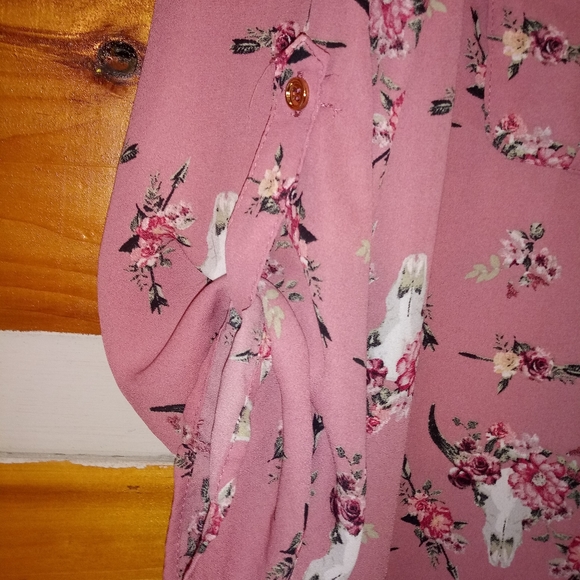 Wishful Park 3/4 Sleeve Dress Shirt Large - Picture 4 of 4